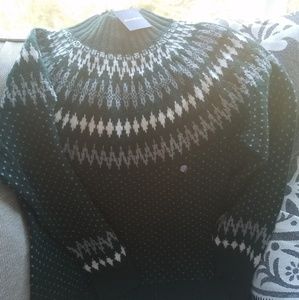 Eddie Bauer Fairisle Sweater L